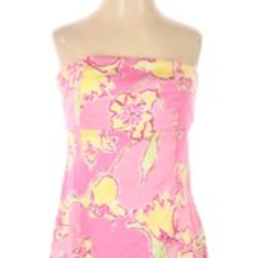 Lilly Pulitzer Hotty Pink Day shift dress, size 6, NWOT